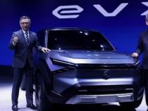 Maruti Suzuki的eVX概念车在2023年汽车博览会上亮相