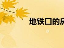 地铁口的房子（地铁口在哪）