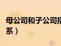 母公司和子公司招投标（母公司和子公司的关系）