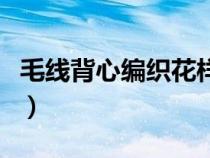 毛线背心编织花样全教程（毛线背心编织花样）