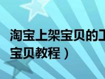 淘宝上架宝贝的工业产品许可证号（淘宝上架宝贝教程）