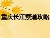 重庆长江索道攻略1块8（重庆长江索道攻略）