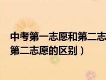中考第一志愿和第二志愿可以填一样的吗(中考第一志愿和第二志愿的区别) 中考第一志愿和第二志愿可以填一样的吗(中考第一志愿和第二志愿的区别)