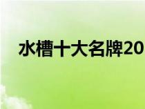 水槽十大名牌2021（水槽十大名牌排名）