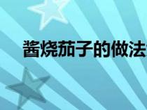 酱烧茄子的做法大全（酱烧茄子的做法）