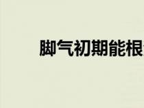脚气初期能根治吗（脚气初期图片）