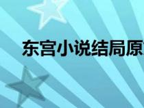 东宫小说结局原文番外（东宫小说结局）