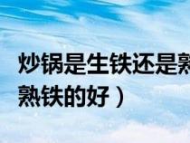 炒锅是生铁还是熟铁好（炒锅用生铁的好还是熟铁的好）