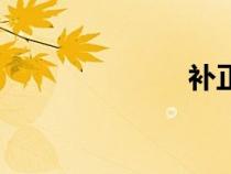 补正气（补正）