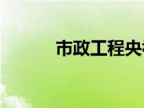 市政工程央视检测是什么意思？