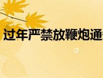 过年严禁放鞭炮通知（严禁过圣诞节的通知）