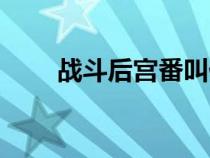 战斗后宫番叫什么名（战斗后宫番）
