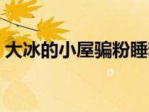 大冰的小屋骗粉睡粉（大冰的小屋睡粉事件）