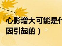心影增大可能是什么原因（心影增大是什么原因引起的）