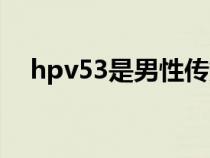 hpv53是男性传染给女性的吗(hpv53) hpv53是男性传染给女性的吗(hpv53)