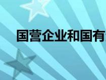 国营企业和国有企业的区别（国营企业）
