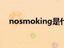 nosmoking是什么意思(nosmoking) nosmoking是什么意思(nosmoking)