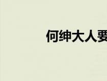 何绅大人要求采用删除的部分