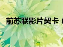 前苏联影片契卡（苏联电影契卡中文字幕）