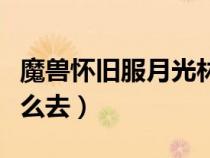 魔兽怀旧服月光林地怎么去（魔兽月光林地怎么去）