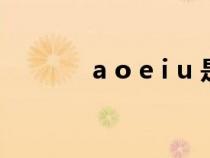 a o e i u 是什么(a o e i u) a o e i u 是什么(a o e i u)