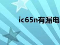 ic65n有漏电保护功能吗（ic65n）