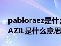 pabloraez是什么意思(PARANAGUA BRAZIL是什么意思) pabloraez是什么意思(PARANAGUA BRAZIL是什么意思)