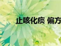 止咳化痰 偏方（速效止咳化痰偏方）