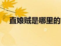 直娘贼是哪里的方言（直娘贼什么意思）