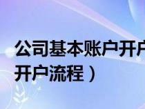 公司基本账户开户需要什么资料（公司基本户开户流程）