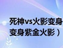 死神vs火影变身按哪个键(死神vs火影隐藏变身紫金火影) 死神vs火影变身按哪个键(死神vs火影隐藏变身紫金火影)