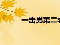 一击男第二季9（一击男第二季）