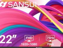 亚马逊出售对角线为75英寸分辨率为75p并支持98 Hz的Sansui显示器