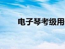 电子琴考级用什么琴（电子琴考级）