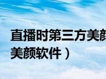 直播时第三方美颜软件怎么用（直播时第三方美颜软件）