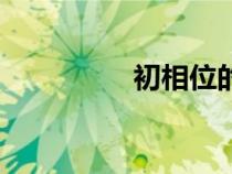 初相位的概念（初相位）