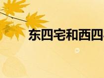 东四宅和西四宅图解（西四宅图解）