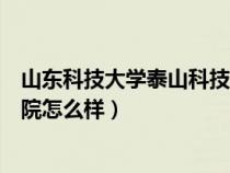 山东科技大学泰山科技学院改名(山东科技大学泰山科技学院怎么样) 山东科技大学泰山科技学院改名(山东科技大学泰山科技学院怎么样)