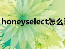 honeyselect怎么玩(honey select怎么玩) honeyselect怎么玩(honey select怎么玩)
