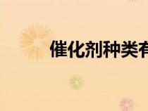 催化剂种类有哪些（催化剂种类）