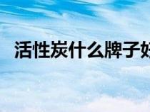 活性炭什么牌子好用（活性炭什么牌子好）