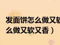 发面饼怎么做又软又香发面千层饼(发面饼怎么做又软又香) 发面饼怎么做又软又香发面千层饼(发面饼怎么做又软又香)
