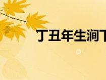 丁丑年生涧下水命禁忌（丁丑年）
