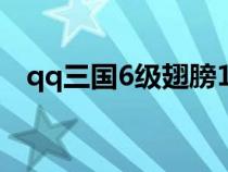 qq三国6级翅膀100万（qq三国6级翅膀）