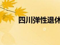四川弹性退休年龄（时擦txt下载）