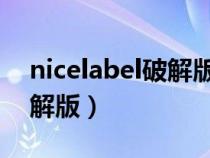 nicelabel破解版序列号（nicelabel 怎么破解版）