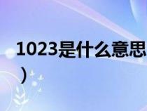 1023是什么意思日语谐音（1023是什么意思）