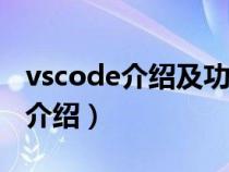 vscode介绍及功能（特工王妃VS腹黑王爷的介绍）