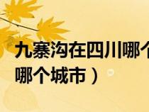 九寨沟在四川哪个城市下飞机（九寨沟在四川哪个城市）