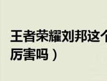 王者荣耀刘邦这个英雄怎么样（王者荣耀刘邦厉害吗）